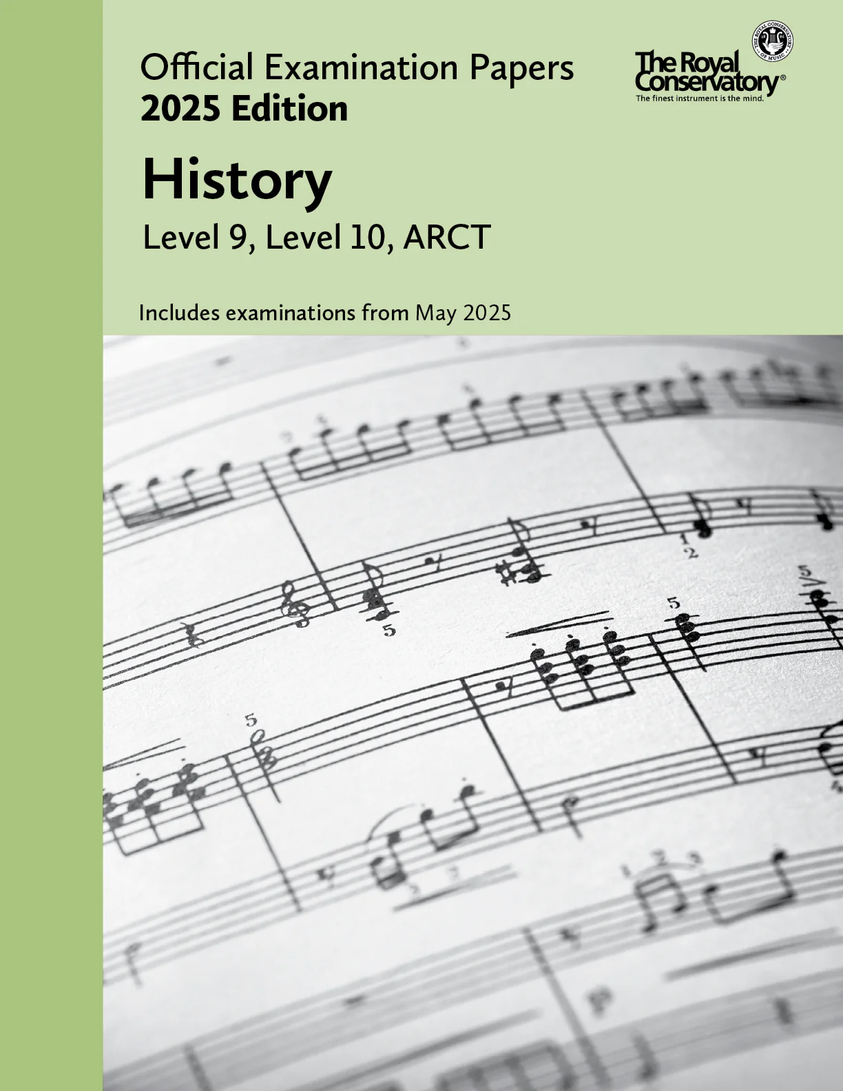 2025 Official Examination Papers: History (Level 9, Level 10, ARCT)