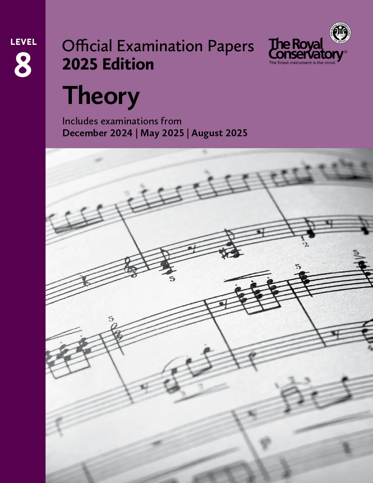 2025 Official Examination Papers: Level 8 Theory